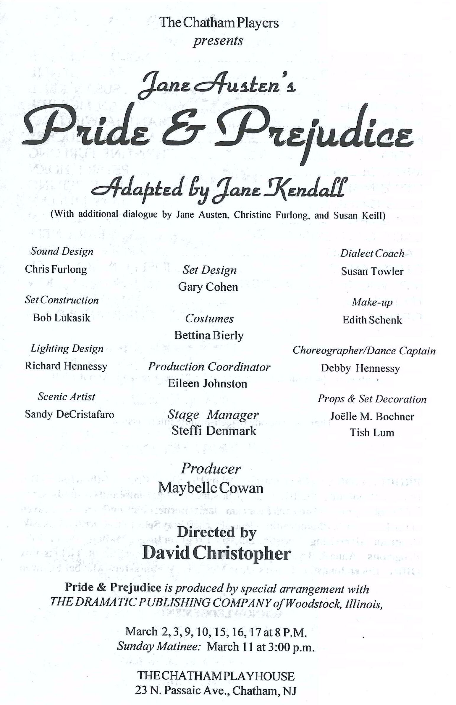 Pride and Prejudice (2001)