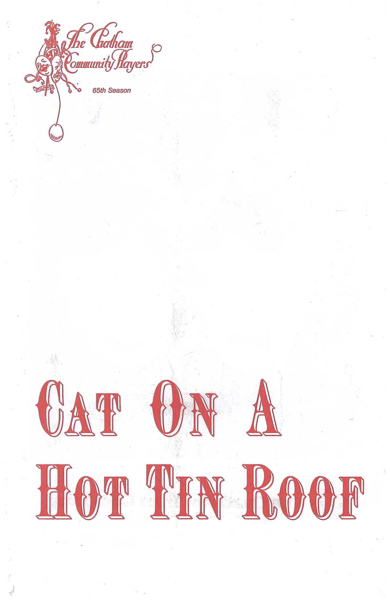 Cat On A Hot Tin Roof (1986)