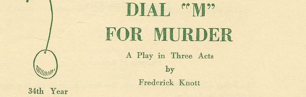 Dial M For Murder (1956)