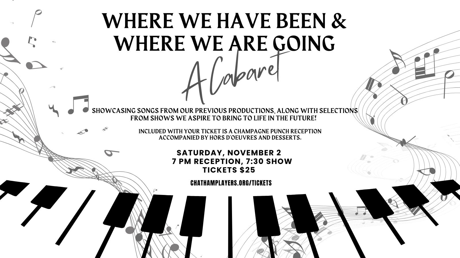 "Where We Have Been & Where We Are Going"  Cabaret Performance