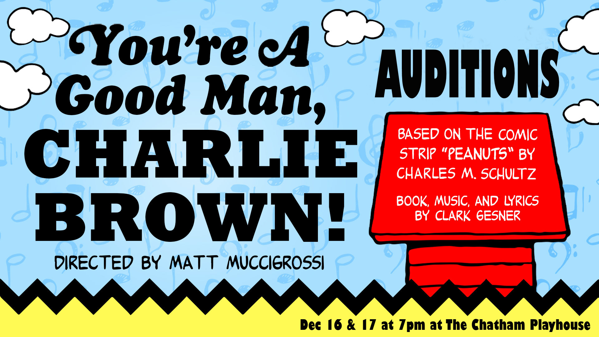 Auditions for You’re a Good Man, Charlie Brown