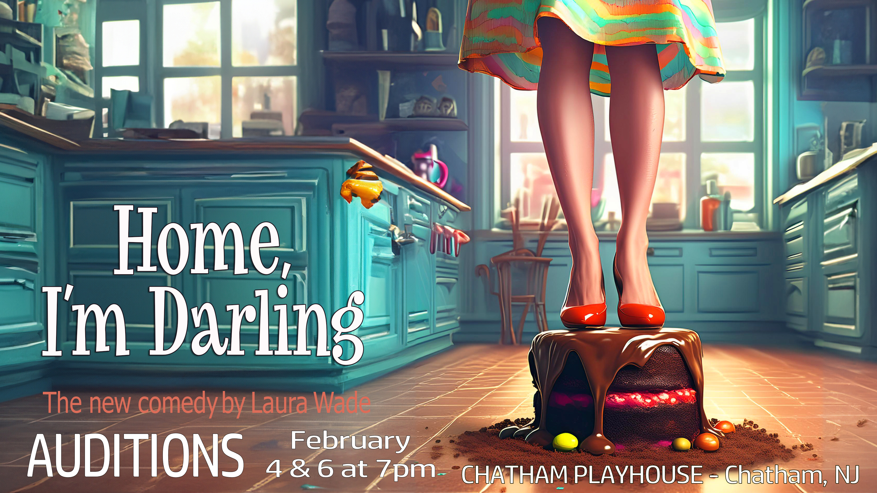 Auditions for the Playful Comedy, “Home, I’m Darling”