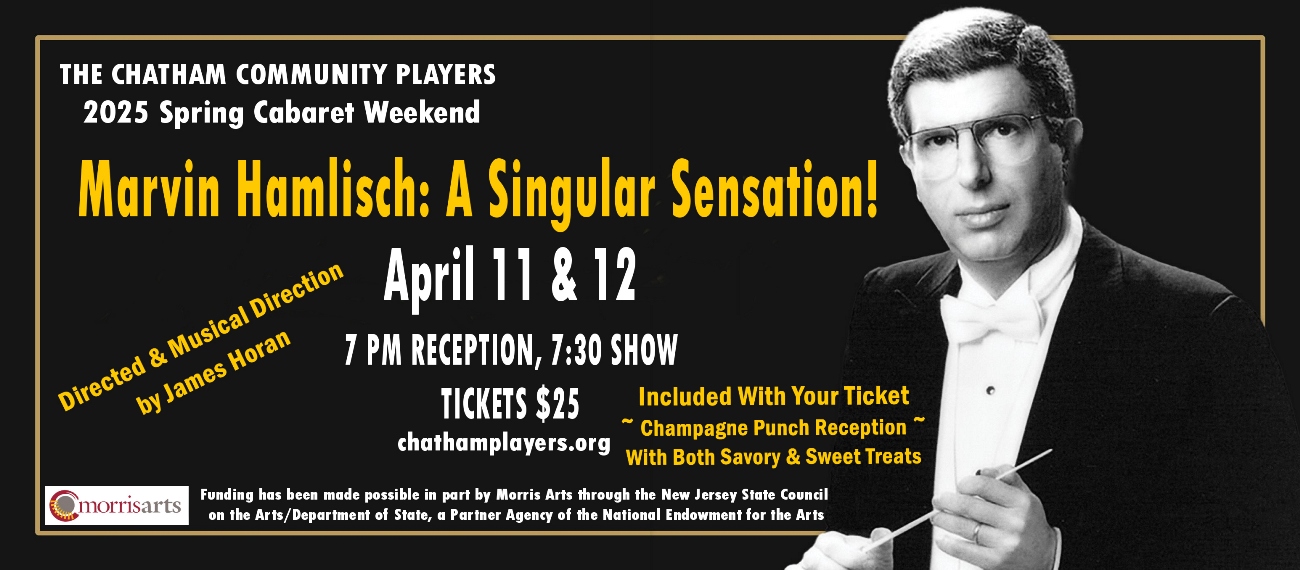 Cabaret Weekend Returns This Spring with “Marvin Hamlisch: A Singular Sensation!"