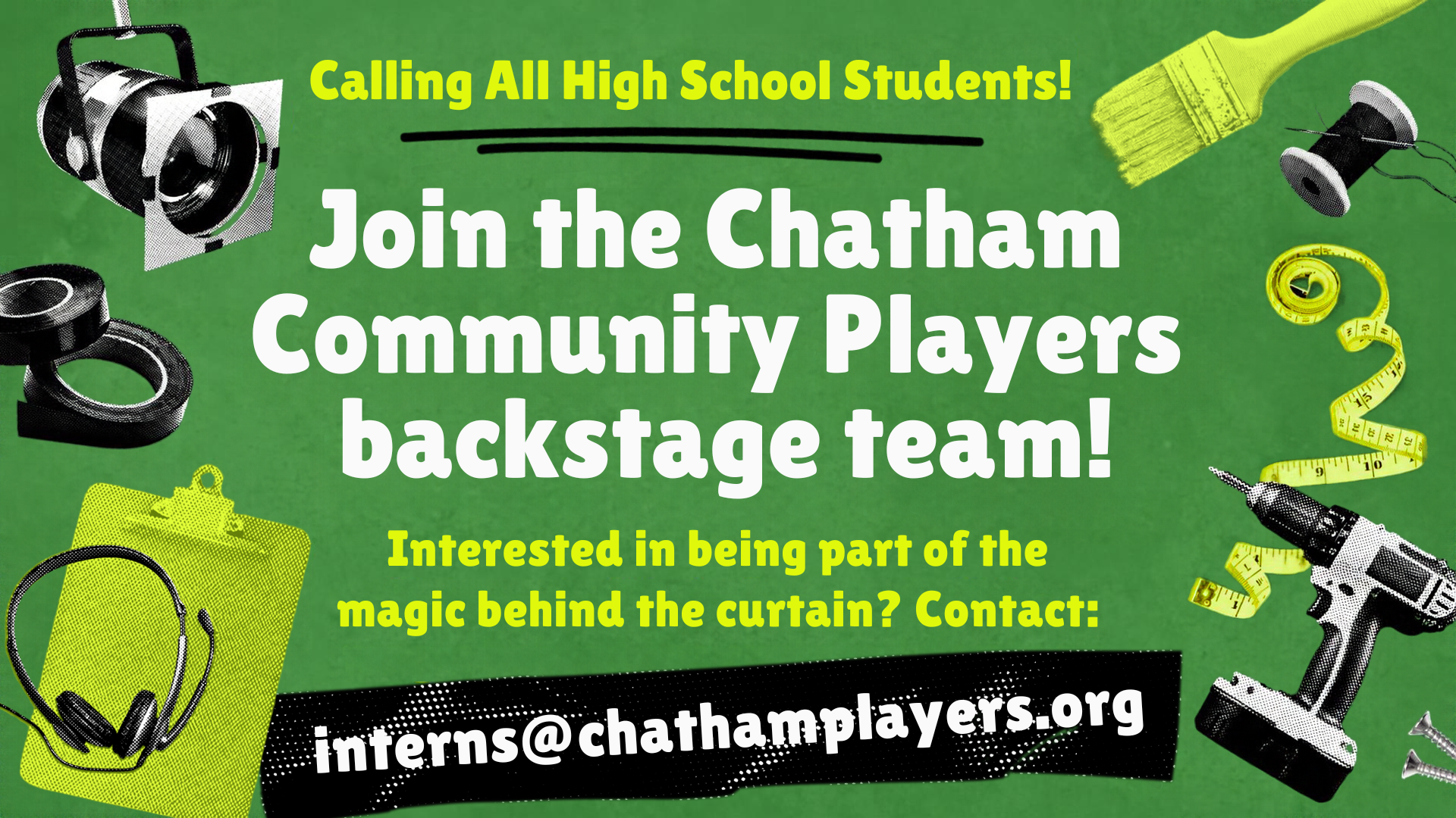 Calling All High School Students!
