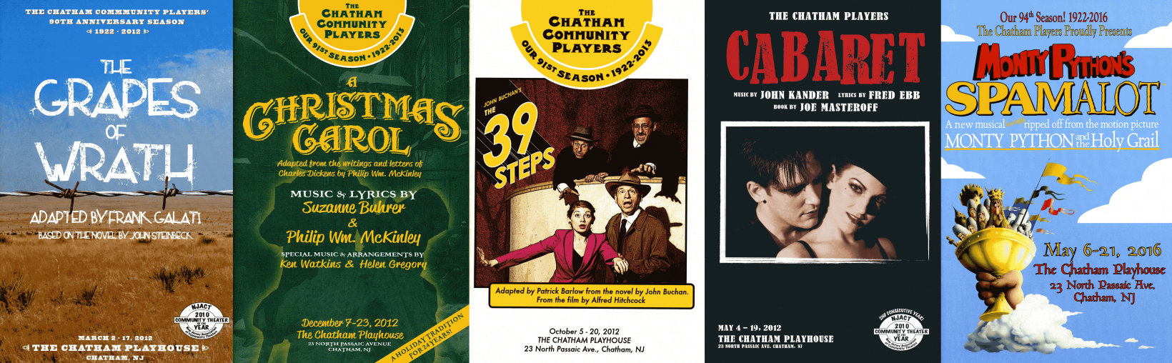 Chatham Players Past Productions