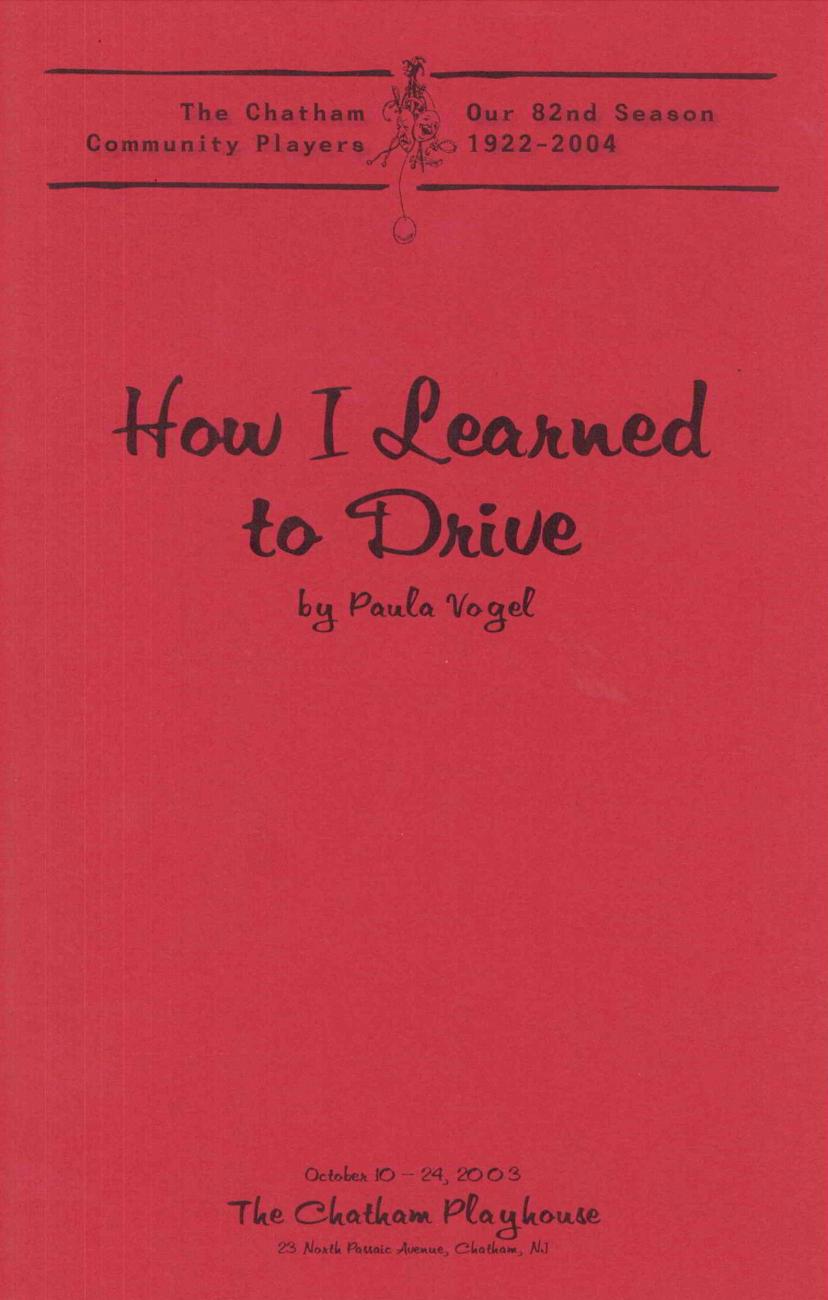the play how i learned to drive