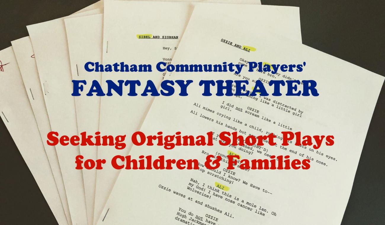 Fantasy Theater Seeking Short Plays for Children and Families
